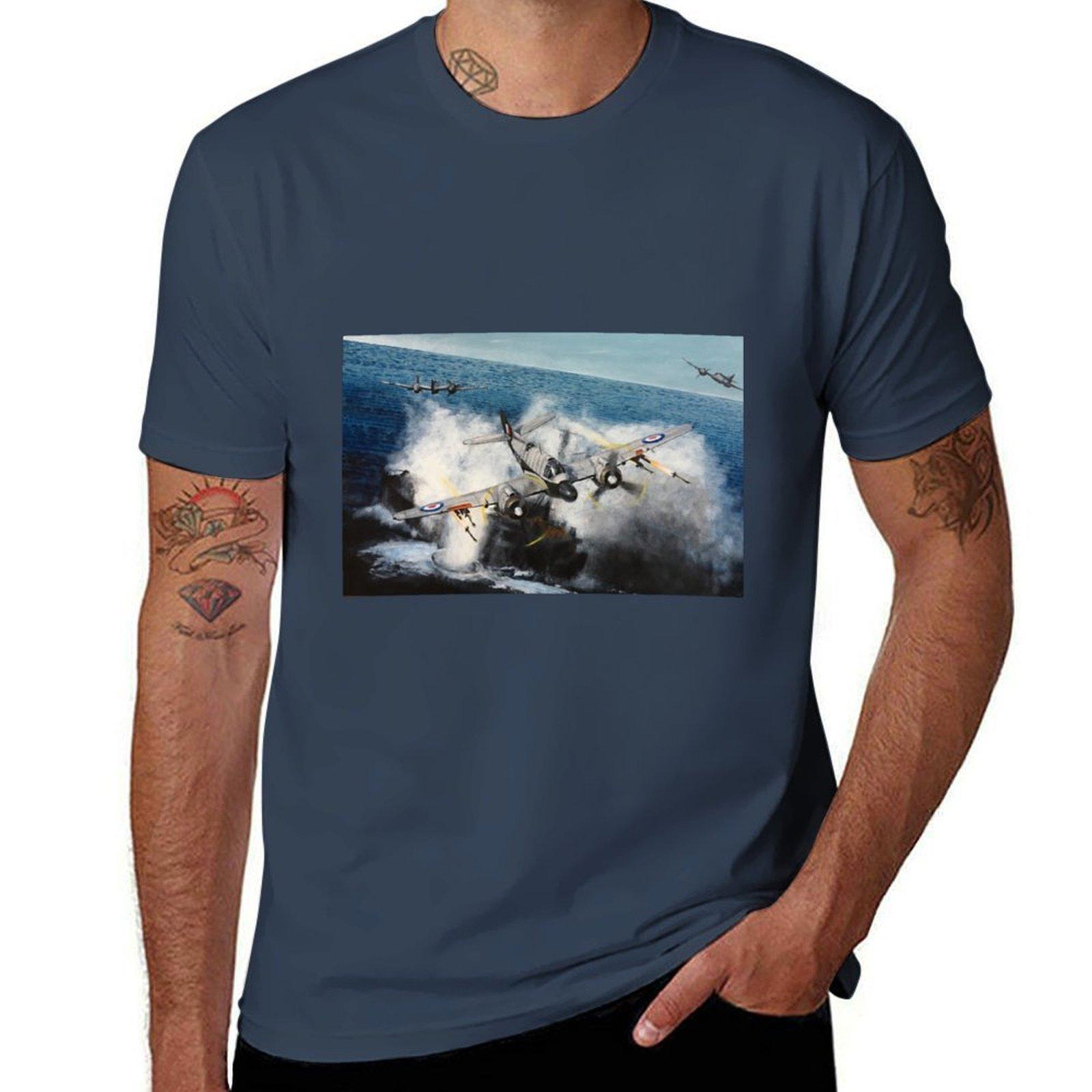 Bristol Beaufighter attacking a Ship TShirt Plus Size Loose Fit TShirt S