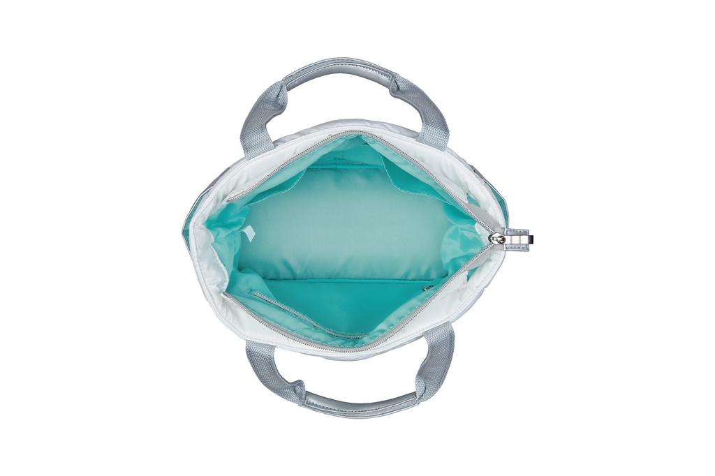 Round Tote Bag GOLF Round Tote Bag AC2551WS [Bridgestone] Women's Women's White/Silver