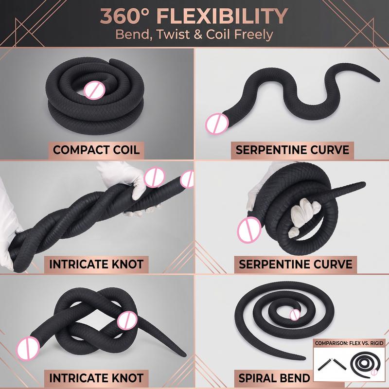 36 In Long Snake Anal Plug Big Butt Plug Prostate Massager Anal Dilator Small Penis Anal Dildo Adult Sex Toys For Women Men Gay