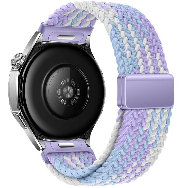 Magnetic Woven Quick-Release Smartwatch Strap for Huawei GT 18mm