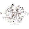 40Pcs Metal Brooch Pins Base Brooch 15/20/25/30/35/38/40mm Lock Back Safety Holder Findings for Jewelry Making Brooch DIY