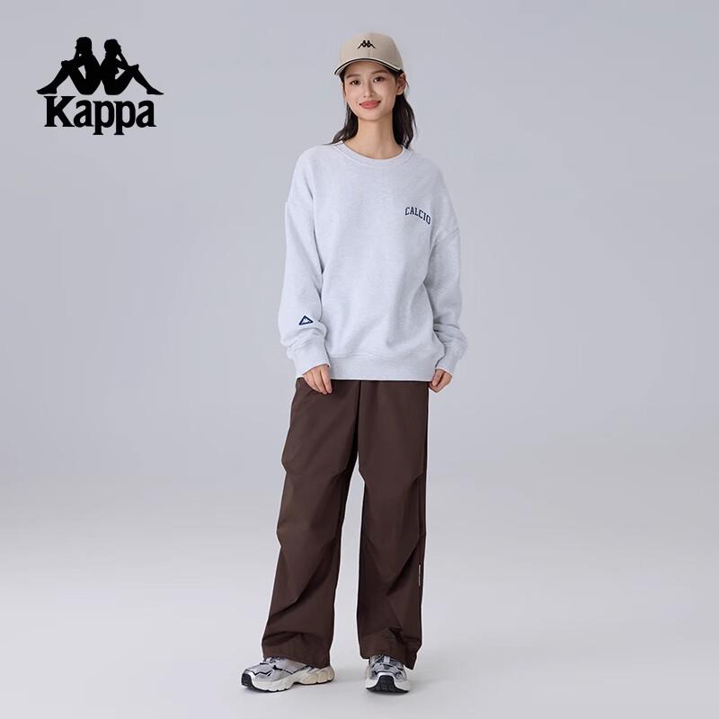 Kappa Unisex Embroidered Round Neck Knit Sweatshirt K0FW2WT18 L 5160₽