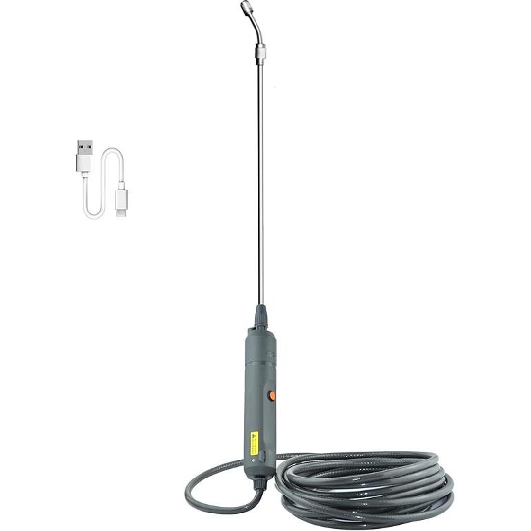 

Аккумуляторный распылитель Встроенный аккумулятор 4000 мАч, Электрическая распылительная трубка с 26-дюймовой телескопической трубкой для растений 5 meters hose