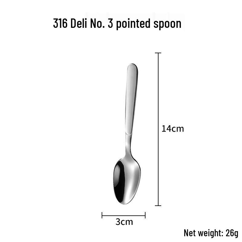 

Набор столовых приборов из нержавеющей стали 316 на заказ: Минималистичные ложка и вилка с фруктовой вилкой и универсальной ложкой для западной кухни