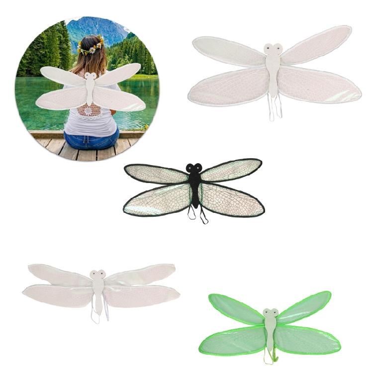 Fairys Butterfly Wing Angel Wing Fairys Wing Fancy Dressing Costume Dragonflies Wing Photo Props for Halloween Cosplay