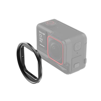 Pro Insta360 Ace Pro PULUZ Držák filtru Kovový ochranný rámeček filtru (Černá)