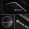 5/10 Piezas Pegatina Decorativa para Audio de Coche Insignia Emblema Insignia de Aluminio 3D para Volvo XC60 V50 V70 S90 Olestar XC40 S80 EX90 XC70 EX30 V90