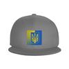 Flag Of Ukraine Baseball Caps Snapback Fashion Baseball Hats Breathable Casual Casquette Outdoor for Unisex