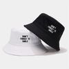Lightweight Foldable Cotton Fisherman Hat With Trendy Lettering Perfect For Travel Sports Event And Summer Adventures