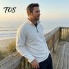 Winter Warm Clothing Men Quarter-Zip Sweatshirt, Long Sleeve Mock Neck Pullover Top, Solid Casual Color Tops Sweatshirt for Golf Office Street