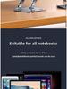 515 Adjustable Aluminum Laptop Stand with Heat Dissipation and Rotating Feature