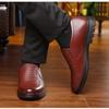 2025 Spring New Men's Leather Shoes Fashion Soft Soled Non Slip Breathable Leather Shoes Business Dress Men's Shoes