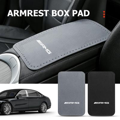 Car Styling Leather Armrest Box Pad Center Console Protector Interior Accessories For AMG Mercedes Benz CITAN VITO SPRINTER CLS PP63