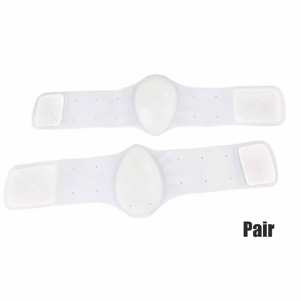 

1Pair silicone flatfoot arch correction band, arch support strap for flat feet and foot eversion, arch support belt.Foot care білий