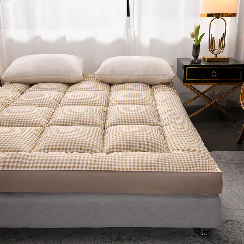 WTEMPO Saltea Moale Elastică Pliabilă Plaid de Uz Casnic Saltea Netedă Pliabilă Așternuturi Nedeformabile Dormitor Studențesc Casă de Închiriat Sol Covoraș Gros