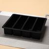 1PC Four Straight Strip Ice Mill Silicone Ice Tray Diy Ice Cube Mold Auxiliary Food Box Ice Maker