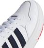 Buty koszykarskie Adidas Hoops 3.0 Mid Classic Vintage białe/atramentowy legendarny/żywy czerwony