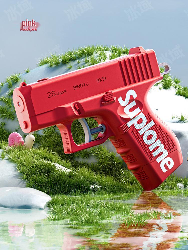 TikTok Tactical Mini Double-Sided Squirt Gun – Kids' Reverse Spray Water Toy