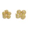 1PC/bag Copper Hollow Ball with Zircon Charm Heart Pendant for Earring Necklace DIY Jewelry Findings Making