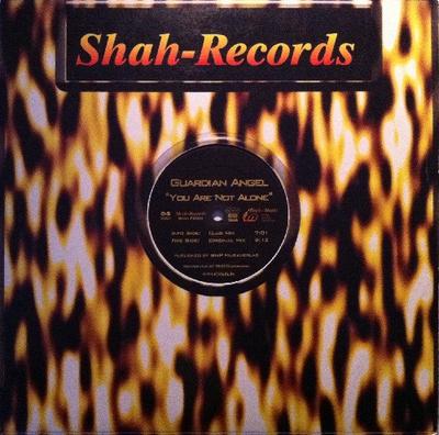 12inch Record GUARDIAN ANGEL - You Are Not Alone SHAH2002 Shah-Records 2001 Germany Dance & Electronica Used