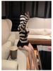Korean Slim Striped Hooded Cardigan - Casual & Versatile Style