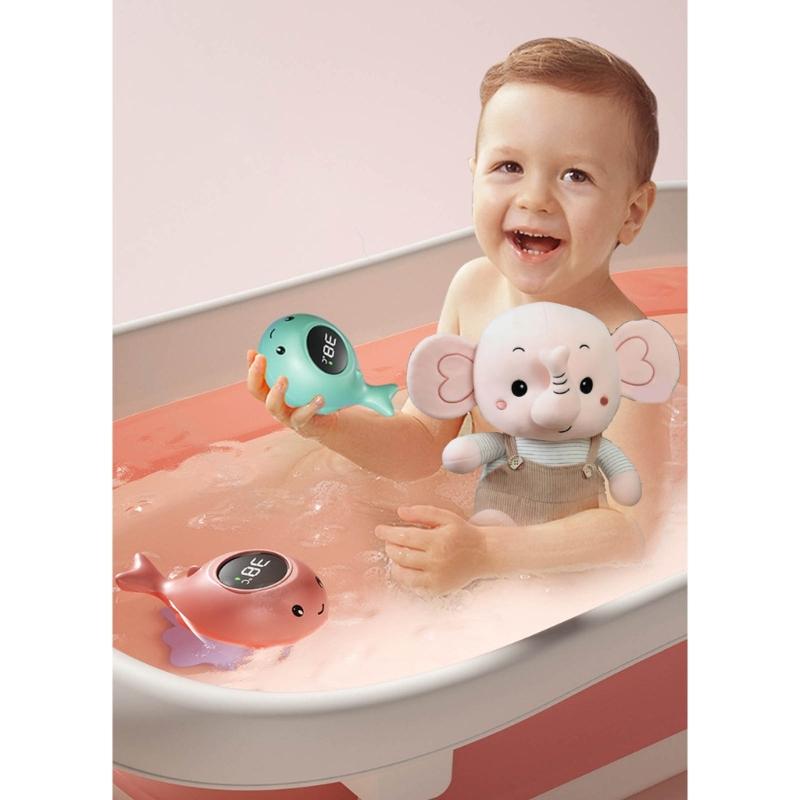 Intelligent Baby Showers Thermometer Convenient Cartoon Water Temperature Meter Lovely Bathing Floating Toy for Bath