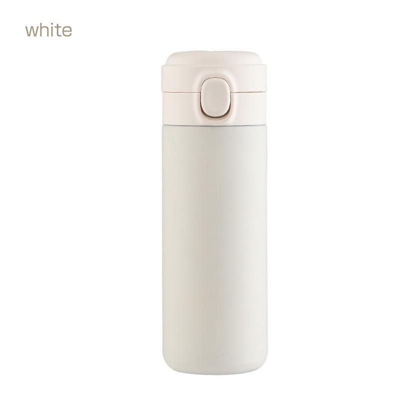 Multi-purpose Portable Thermos Cup 400ml Vacuum Flasks Portable Stainless Steel Thermos Cup Water Bottle Travel Tea Mug Office Thermos Cup