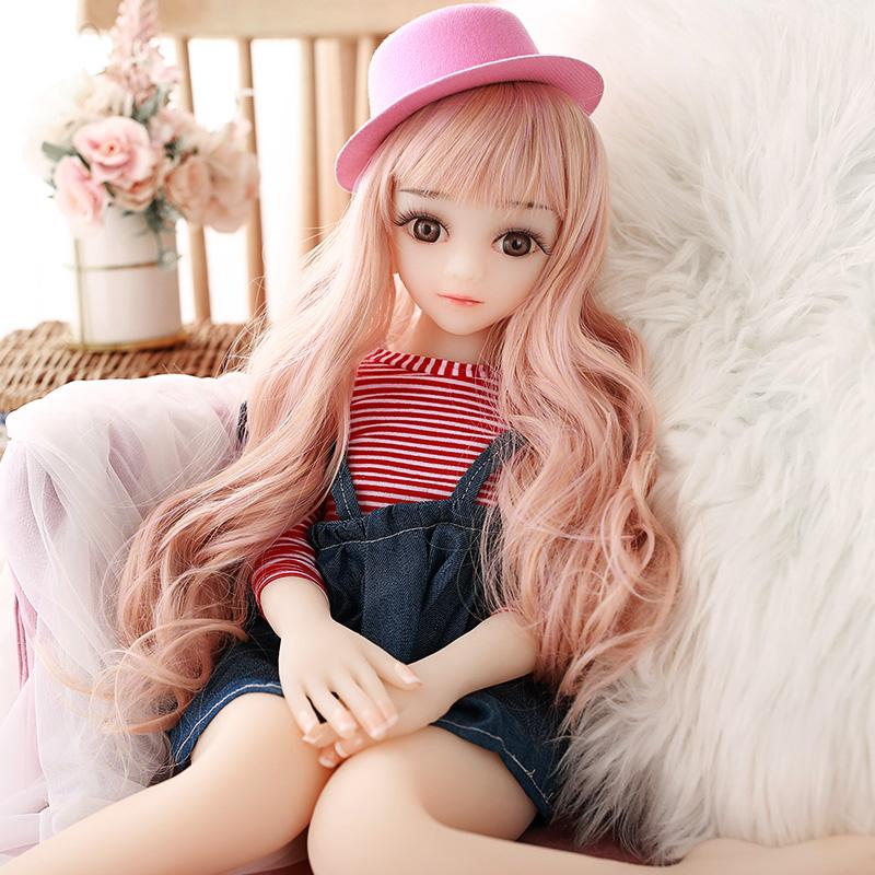 Silicone Doll Real Silicone Sex Doll for Men Realistic Big Breast Ass Vagina Anal Love Doll Body length 65cm