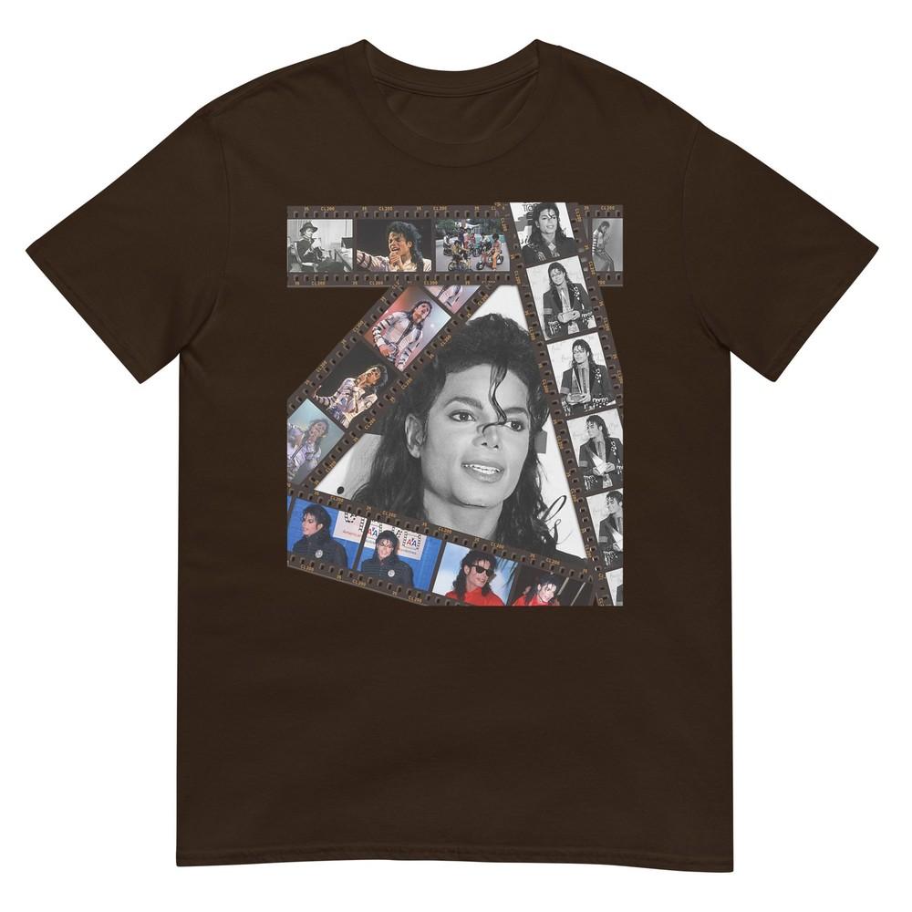 The King Of Pop Michael Jackson Mj002 Black Cotton 100 Tshirt