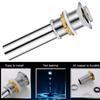 Electroplating Finish Basin Drain Plug Without Overflow Sink Drain Strainer Drainer  Vanity Drain