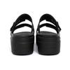 Crocs Brooklyn Buckle Low Wedge Sandal Slipper  207431 001 