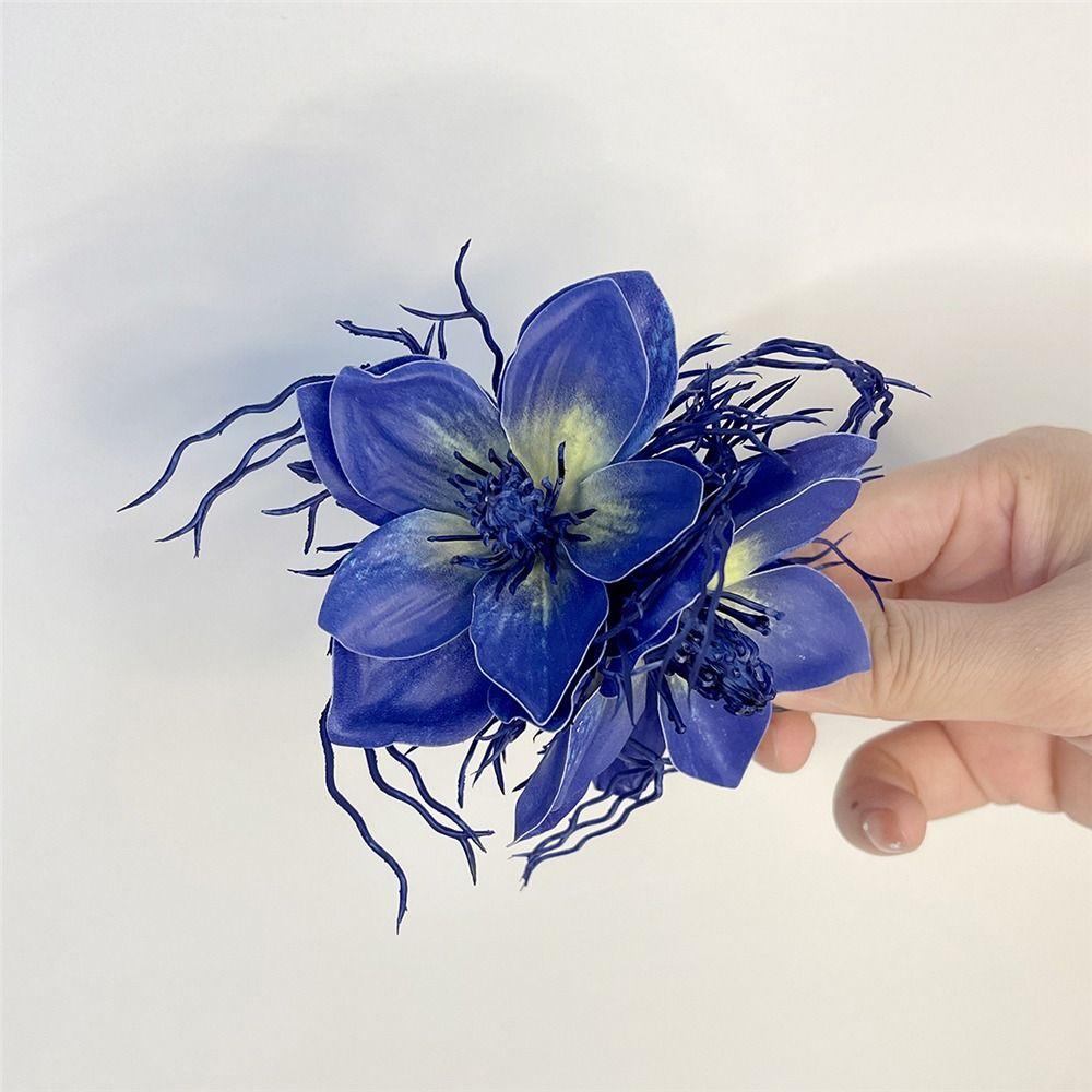 Fairy Dragon's Beard Jasmine Hairpin Artificial Barrette Hairpiece  for Women Girls