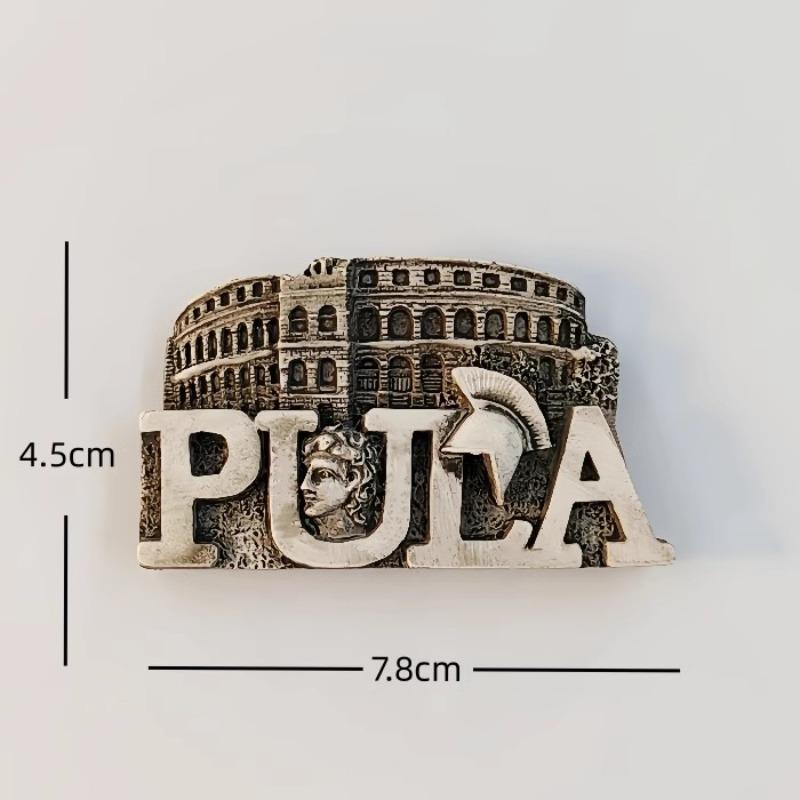 

Croatia Fridge Stickers Trogir Travelling Souvenirs Pula Fridge Magnets Home Decoration Wedding Gifts