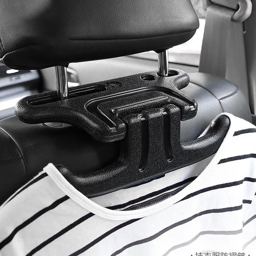 Universal Car Seat Back Handle Practical Clothes Drying Rod Auto Storage Hooks  Car Seat