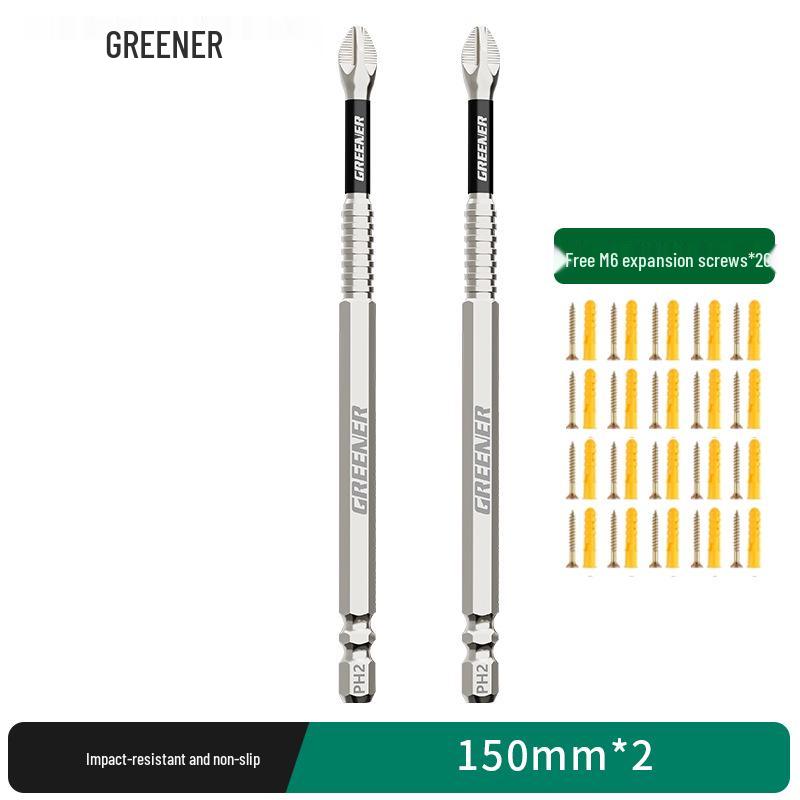 Green Forest S2 Non-Slip Magnetic Screwdriver Set