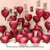 Heart-Shaped Foil Balloons for Birthday, Wedding, or Engagement Decor