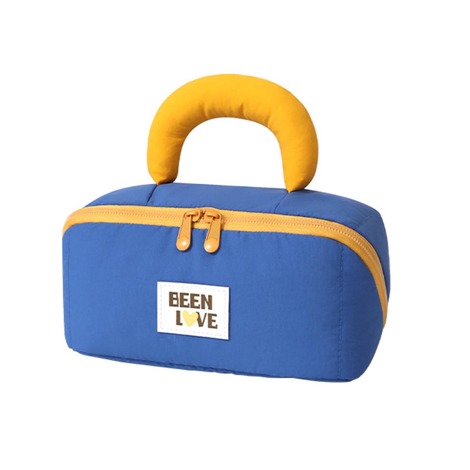 New Cosmetic Bag Travel Portable Makeup Organizer Bag Large-Capacity Cosmetic Storage Handbag with Zipper Toiletries Bags