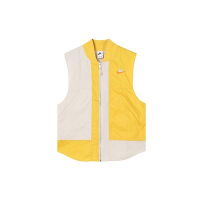 Roupa Esportiva City Utility Color-Block Regata Esportiva Solta Feminina coletes Vermelho-Claro Marrom-Madeira FN0650-104