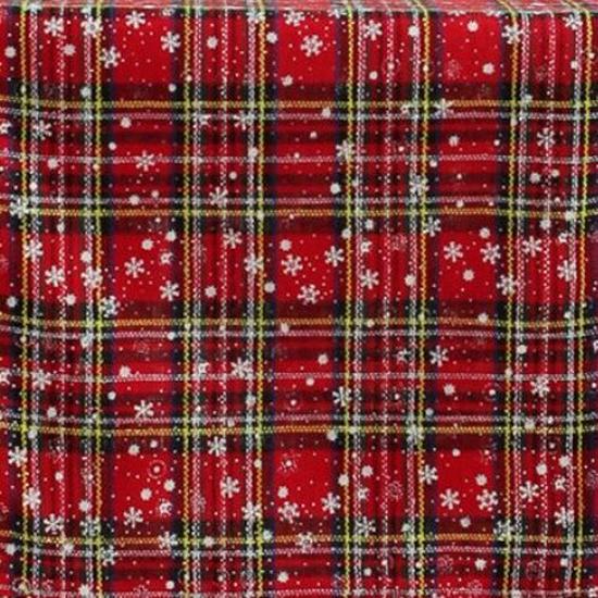 

Красная праздничная рождественская дорожка на стол - Легкая роскошь, скандинавская клетка, новогодняя подставка под тарелку 30x45 cm Placemat (Double Layer)