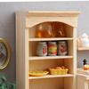 Unpainted Miniature Cabinet 1/12 Scale Doll House Decoration Scene Display Accessories Craft Model Project Furniture