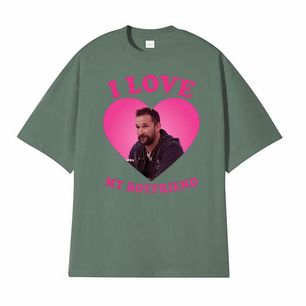 Dr Michael Robby Robinavitch I Love My Boyfriend Funny Graphic T Shirts Unisex Women Fashion Retro 100 Cotton Oversized Tshirt