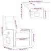 Massage Chair Taupe Fabric