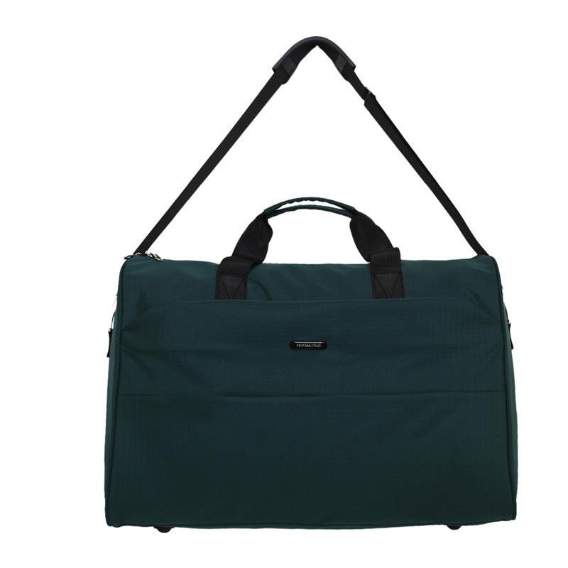 

Men s and Women s Large-capacity Going Out To Play, Hand-held Commuter Travel Bag, Home Moving, Clothing Storage, Luggage Bag large зелений