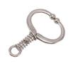 Cattle Nose Ring Durable Stainless Steel Cattle Ring Spherical Cattle Ring Clamp Traction for Home