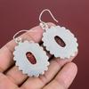 Red Snakeskin Jasper Earrings Gemstone Jewelry Dangle Earring 925 Sterling Silver Earring Handmade Jewelry Gifts For Her Birthstone Earrings