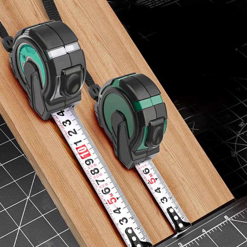 Measurement Tape Portable Tape Tool Compact Retractable Locking Stainless Steel Ruler For Crafts Home Improvement Measurement S