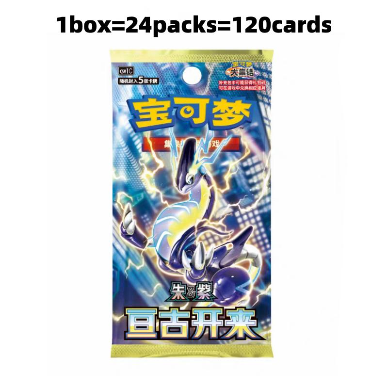Orginal PTCG Trading Card Game Scarlet&Violet Eternal Beginnings Simplified Chinese Booster Pack Surprise Cards Toys