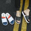 Fashion WOTTE Slippers Men Summber Room Shoes Men Bathroom Black Men Flip Flops Fashion Pool Mens Slides Soft Sole  Beach Slides Men