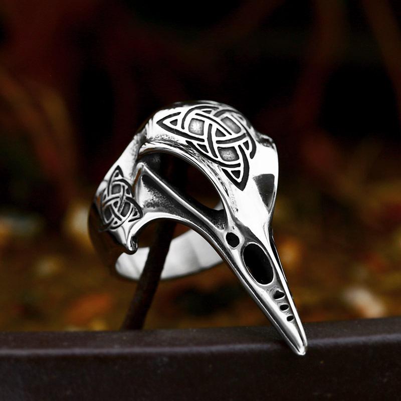 Vintage Gothic Skull Rings for Men Women Punk Hip Hop Party Skull Stainless Steel Ring Fashion Jewelry Gift Wholesale Size 7-13
