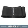Car Hand Sewn DIY Steering Wheel Cover Set 32-35cm Microfiber Leather Black
